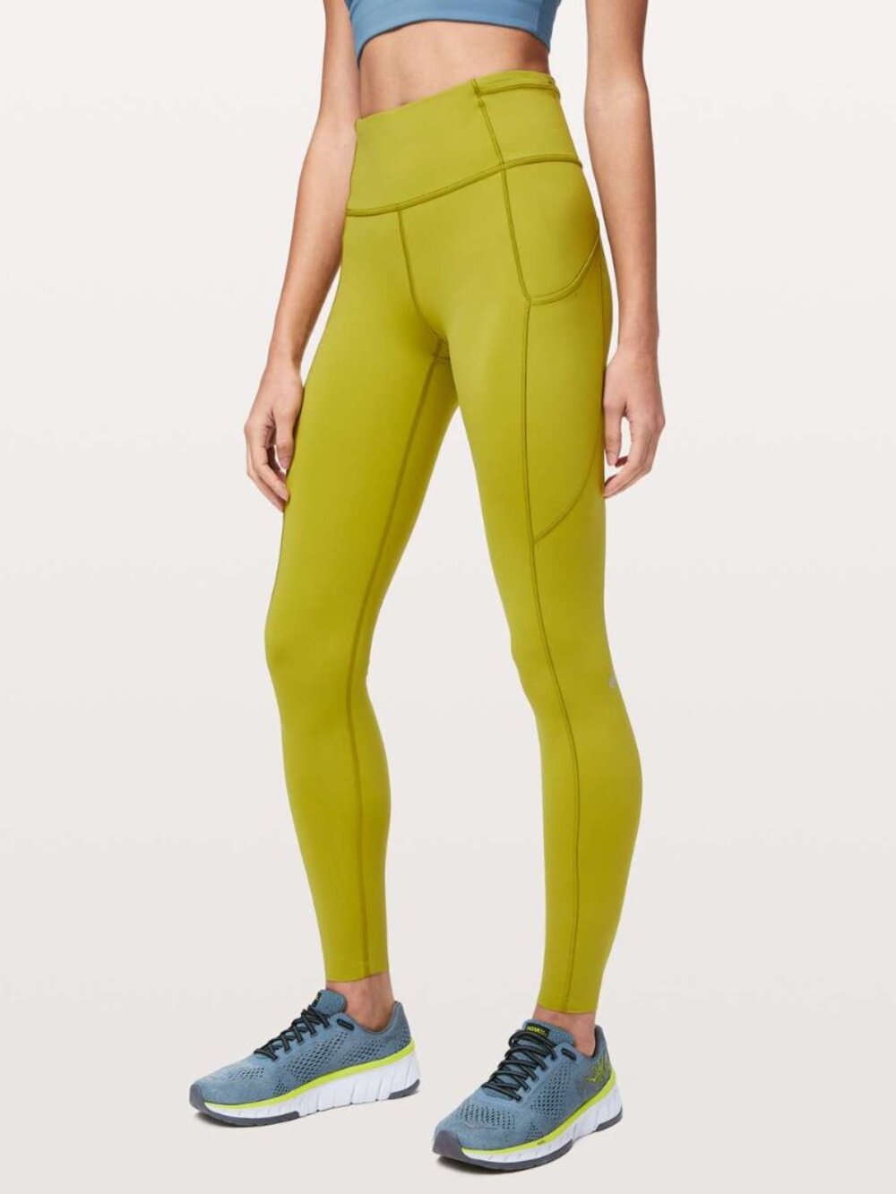 🦄 NWOT - Lululemon Fast Free Tight 28" *Non-Reflective Golden Lime | SIZE: 2 🦄